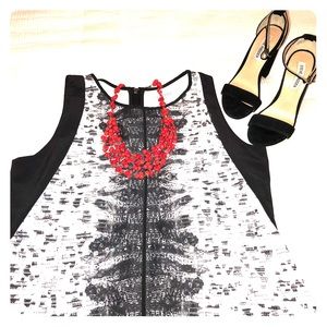 REED black and white dress.